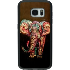 Hülle Samsung Galaxy S7 - Silikon schwarz Elephant 02