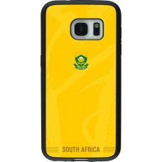Samsung Galaxy S7 Case Hülle - Silikon schwarz Südafrika 2026 personalisierbares Fussballtrikot