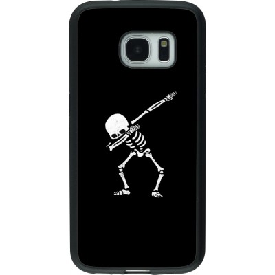 Hülle Samsung Galaxy S7 - Silikon schwarz Halloween 19 09