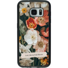 Samsung Galaxy S7 Case Hülle - Silikon schwarz Full Bloom Spring 2026