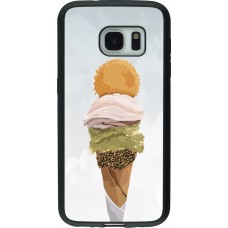 Samsung Galaxy S7 Case Hülle - Silikon schwarz Summer 2025 Cornet