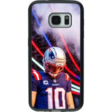 Samsung Galaxy S7 Case Hülle - Silikon schwarz Super Bowl 26 Patriots 3