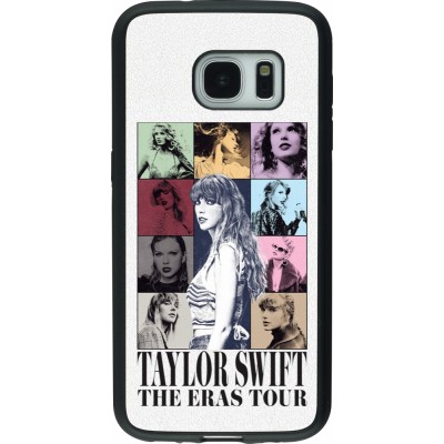 Samsung Galaxy S7 Case Hülle - Silikon schwarz Taylor Swift The Eras Tour