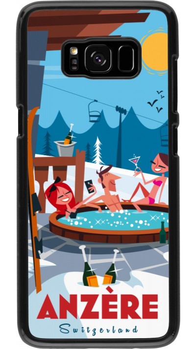 Samsung Galaxy S8 Case Hülle - Anzère Mountain Jacuzzi