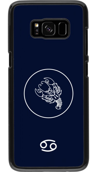Samsung Galaxy S8 Case Hülle - Astrologie Krebs