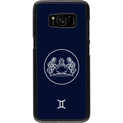 Samsung Galaxy S8 Case Hülle - Astrologie Zwillinge