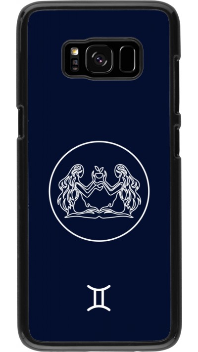 Samsung Galaxy S8 Case Hülle - Astrologie Zwillinge