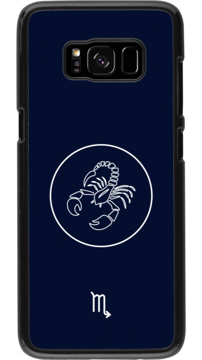 Samsung Galaxy S8 Case Hülle - Astrologie Skorpion