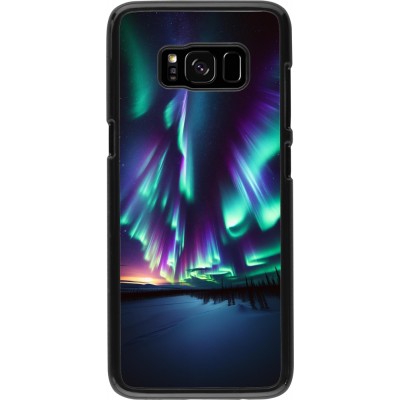 Samsung Galaxy S8 Case Hülle - Funkelndes Nordlicht