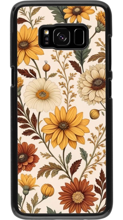Samsung Galaxy S8 Case Hülle - Autumn 25 Flower pattern