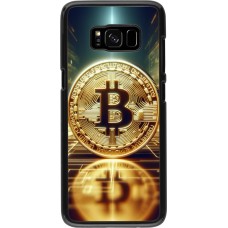 Samsung Galaxy S8 Case Hülle - Bitcoin Stehen