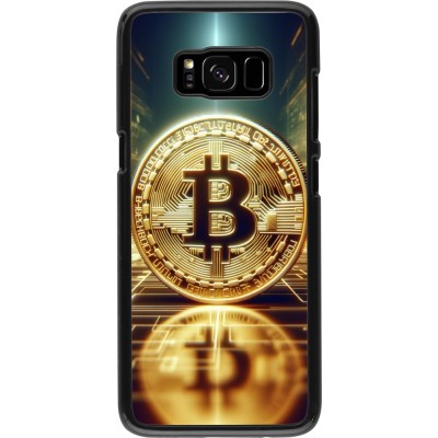 Samsung Galaxy S8 Case Hülle - Bitcoin Stehen