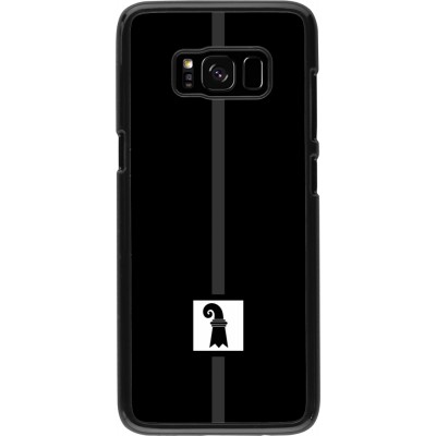 Samsung Galaxy S8 Case Hülle - Kanton BS schwarz