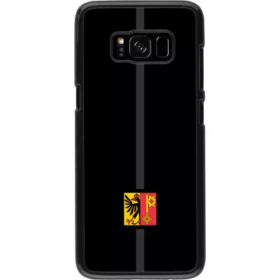 Samsung Galaxy S8 Case Hülle - Kanton GE schwarz