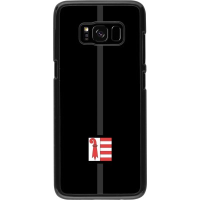 Samsung Galaxy S8 Case Hülle - Kanton JU schwarz