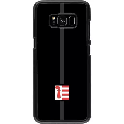 Samsung Galaxy S8 Case Hülle - Kanton JU schwarz