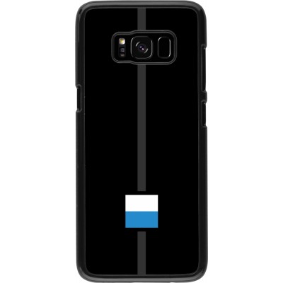 Samsung Galaxy S8 Case Hülle - Kanton LU schwarz