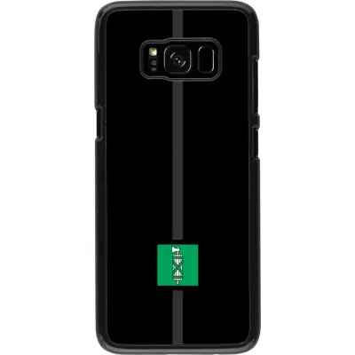 Samsung Galaxy S8 Case Hülle - Kanton SG schwarz