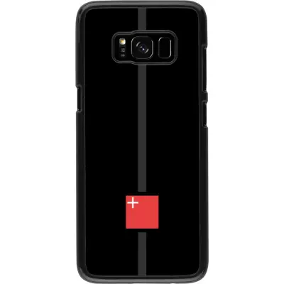 Samsung Galaxy S8 Case Hülle - Kanton SZ schwarz