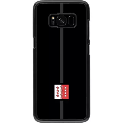 Samsung Galaxy S8 Case Hülle - Kanton VS schwarz