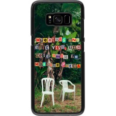 Samsung Galaxy S8 Case Hülle - Chairs DTMF