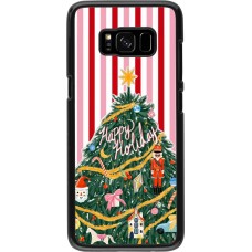 Samsung Galaxy S8 Case Hülle - Christmas 25 Happy Holiday
