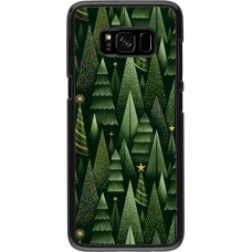Samsung Galaxy S8 Case Hülle - Christmas 25 Pattern Xmas Tree