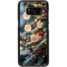 Samsung Galaxy S8 Case Hülle - Christmas 25 Xmas Decorated Tree