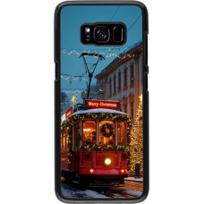 Samsung Galaxy S8 Case Hülle - Christmas 25 Xmas Train