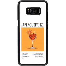Samsung Galaxy S8 Case Hülle - Cocktail Rezept Aperol Spritz