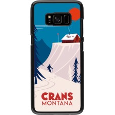 Samsung Galaxy S8 Case Hülle - Crans-Montana Cabane