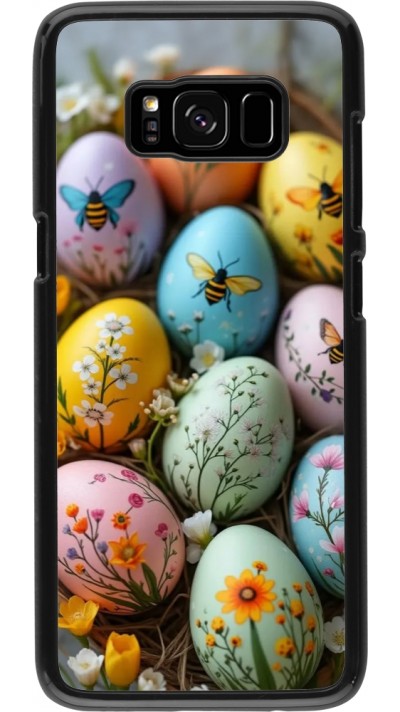Samsung Galaxy S8 Case Hülle - Easter 2026 Eggs with bees