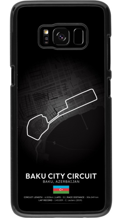 Samsung Galaxy S8 Case Hülle - F1 Track 2025 Azerbaijan