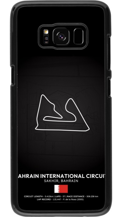 Samsung Galaxy S8 Case Hülle - F1 Track 2025 Bahrain