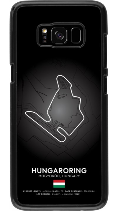 Samsung Galaxy S8 Case Hülle - F1 Track 2025 Hungary