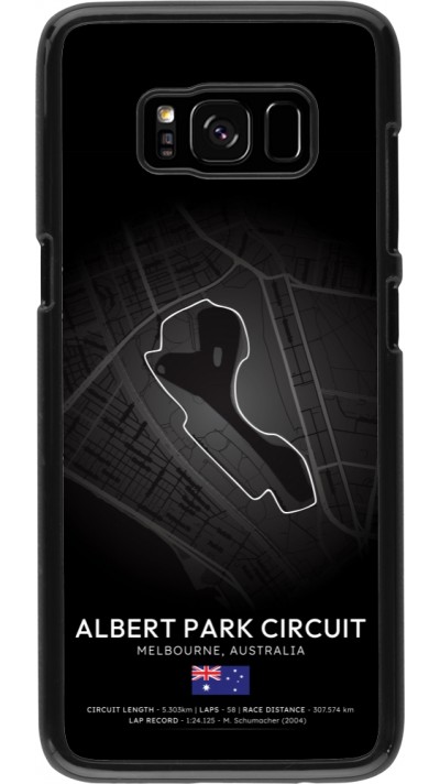 Samsung Galaxy S8 Case Hülle - F1 Track 2025 Melbourne