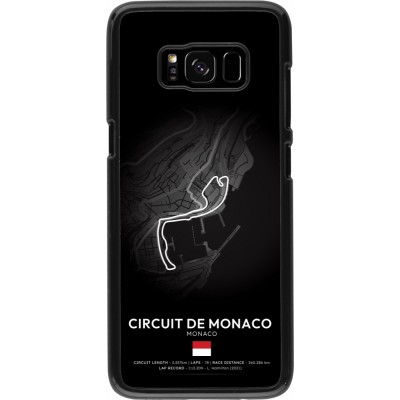 Samsung Galaxy S8 Case Hülle - F1 Track 2025 Monaco