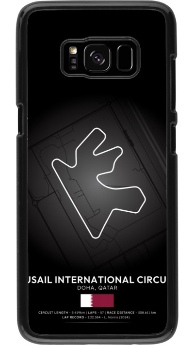 Samsung Galaxy S8 Case Hülle - F1 Track 2025 Qatar