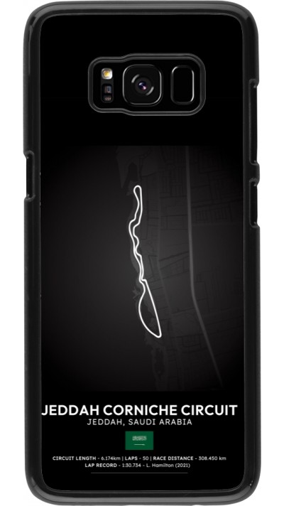 Samsung Galaxy S8 Case Hülle - F1 Track 2025 Saudi Arabia