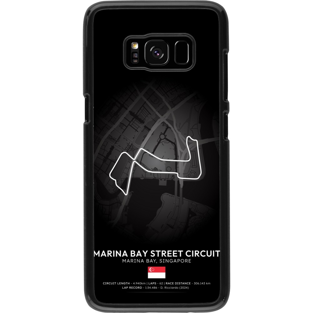 Samsung Galaxy S8 Case Hülle - F1 Track 2025 Singapore
