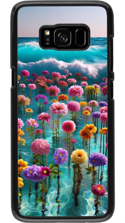 Coque Samsung Galaxy S8 - Flower sea waves