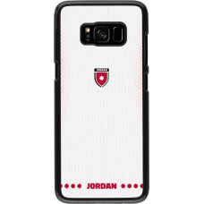 Samsung Galaxy S8 Case Hülle - Jordanien 2026 personalisierbares Fussballtrikot