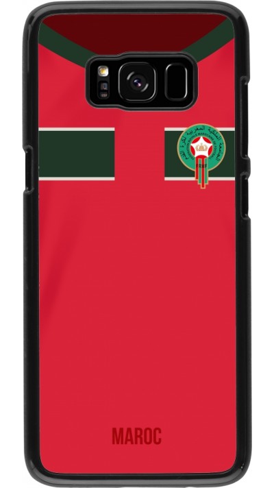 Samsung Galaxy S8 Case Hülle - Marokko 2022 personalisierbares Fussballtrikot