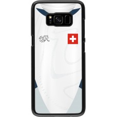 Samsung Galaxy S8 Case Hülle - Schweiz Away personalisierbares Fussballtrikot