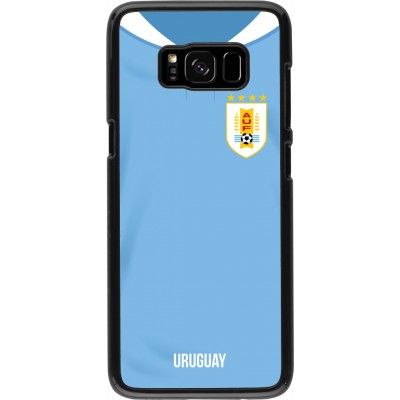 Samsung Galaxy S8 Case Hülle - Uruguay 2022 personalisierbares Fussballtrikot