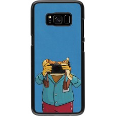 Samsung Galaxy S8 Case Hülle - Frog with camera DTMF