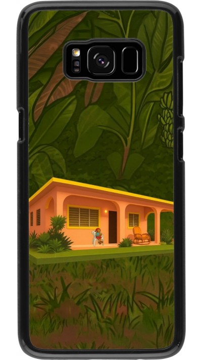 Samsung Galaxy S8 Case Hülle - Benitos house DTMF
