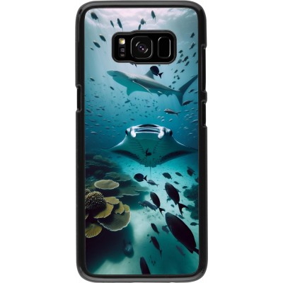 Samsung Galaxy S8 Case Hülle - Manta Lagune Reinigung