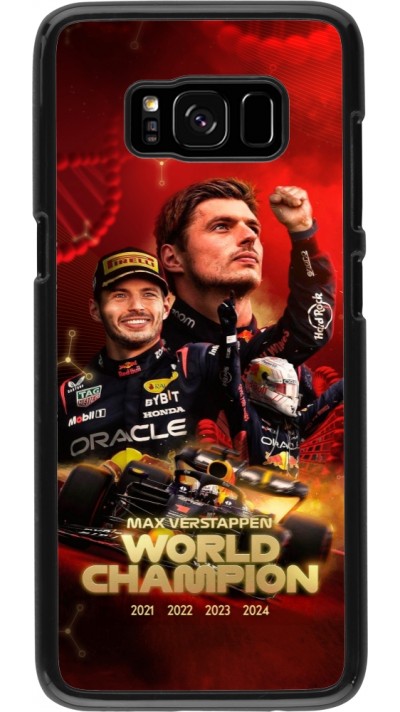 Samsung Galaxy S8 Case Hülle - Max Verstappen Champion 2023