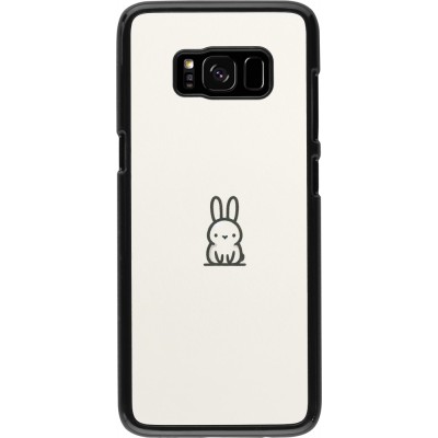 Samsung Galaxy S8 Case Hülle - Minimal Häschen Süße